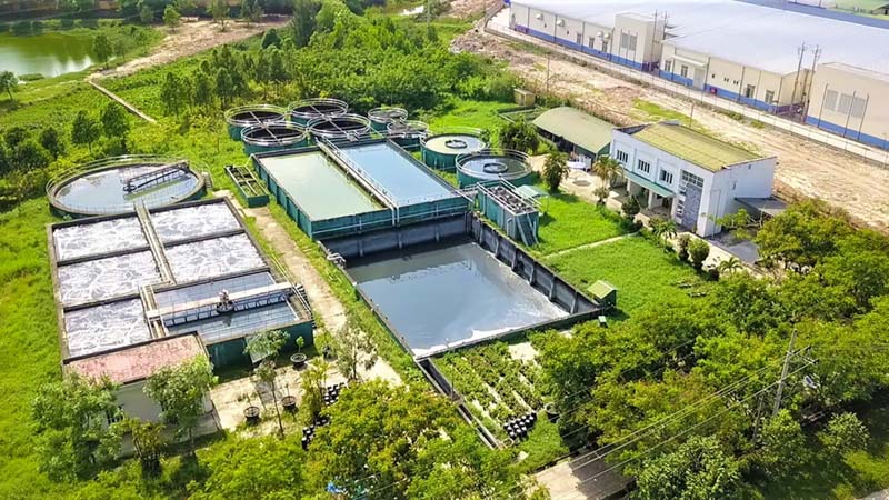 A waste treatment system is an indispensable element in a modern automotive factory.