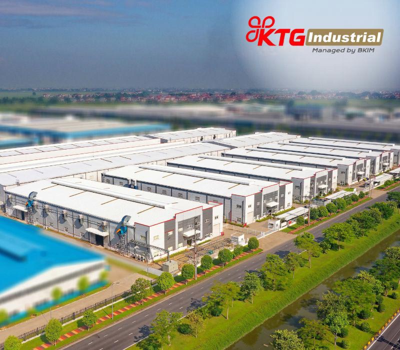 Nhà xưởng ở KCN Yên Phong II
