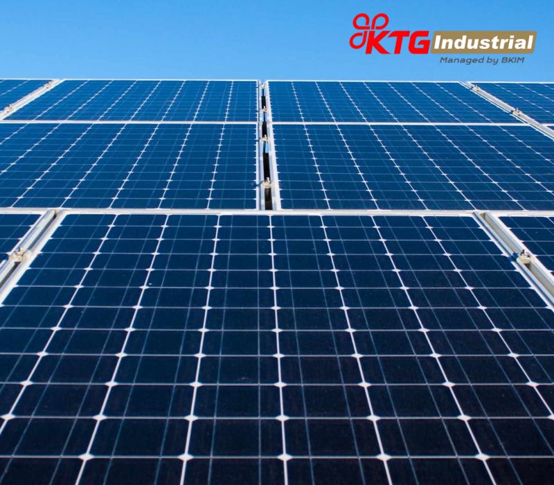 KTG Industrial's rooftop solar power system