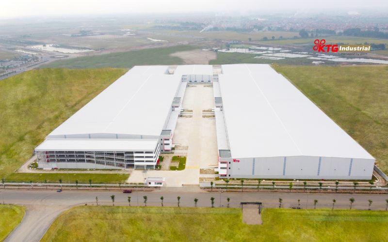 KTG Industrial Yên Phong IIC – Giai đoạn 1 có diện tích cho thuê linh hoạt