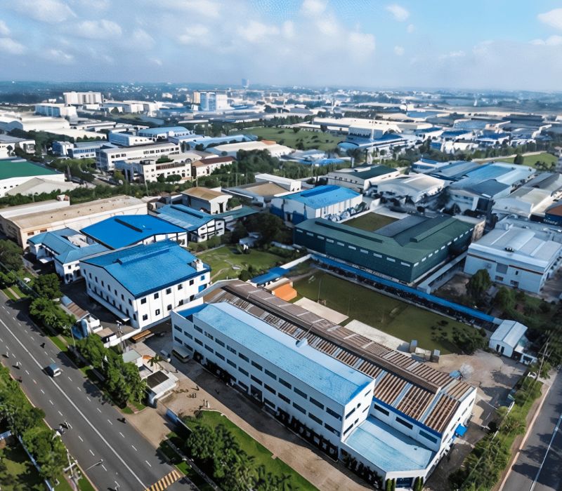 Toàn cảnh khu công nghiệp