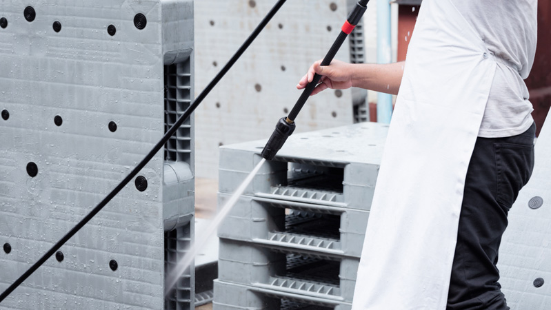 Factory cleaning