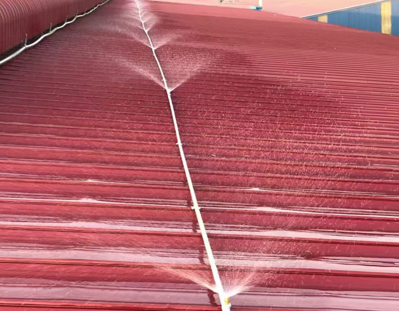 Roof Water Spraying