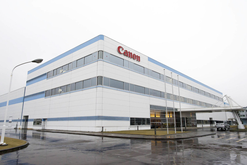 Canon's factory