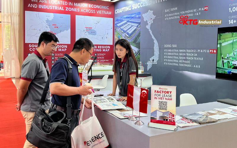 KTG Industrial leases factories in Vietnam