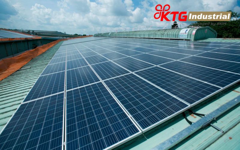 Điện mặt trời áp mái tại nhà xưởng KTG Industrial