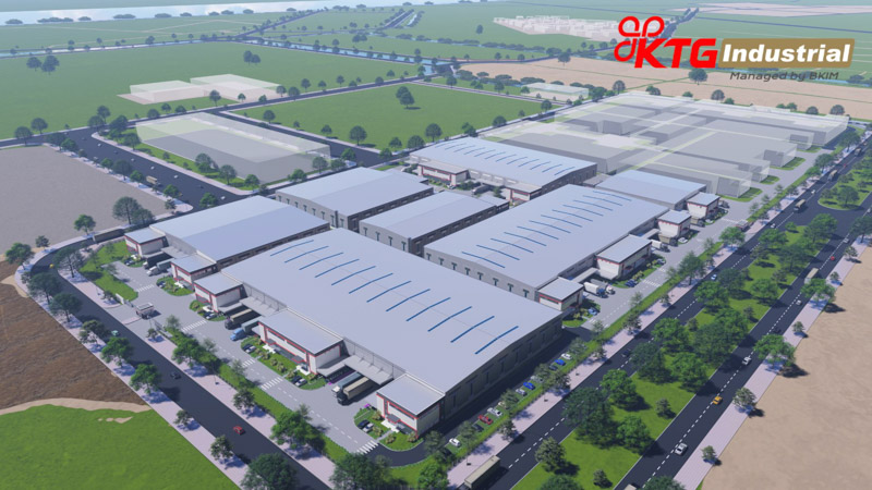 KTG Industrial's project at the VSIP Bac Ninh Industrial Park.