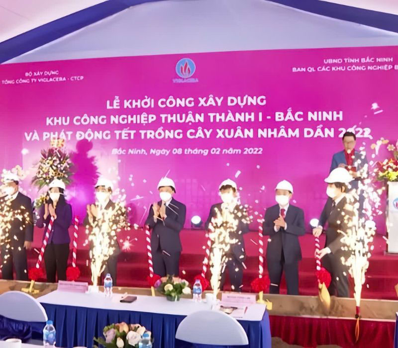 Groundbreaking ceremony of Thuan Thanh I 