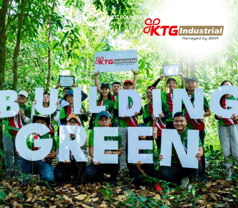 KTG Industrial khởi động dự án công trình xanh