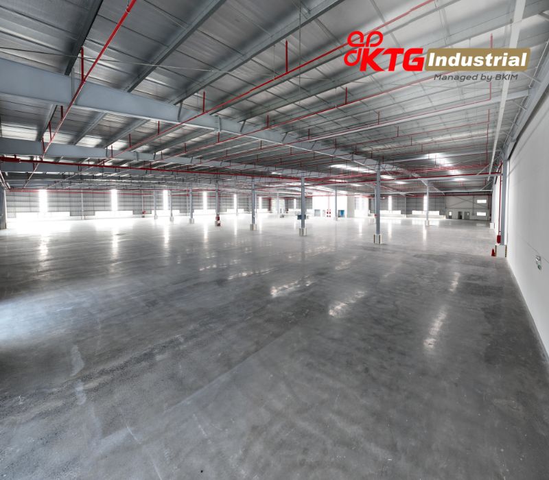 Bên trong nhà xưởng KTG Industrial