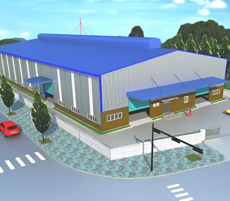 Nhà xưởng 300m²