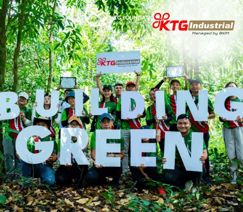 KTG Industrial's green reforestation project
