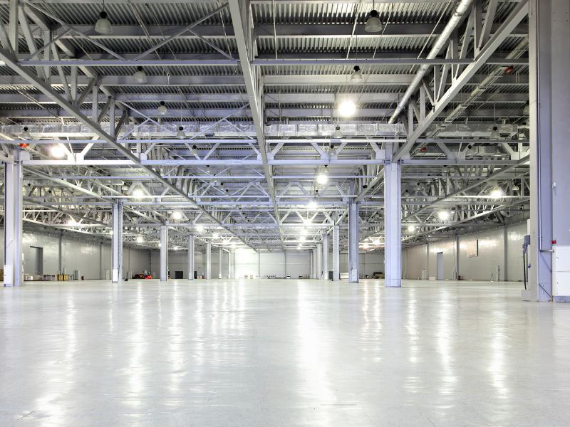Inside the factory