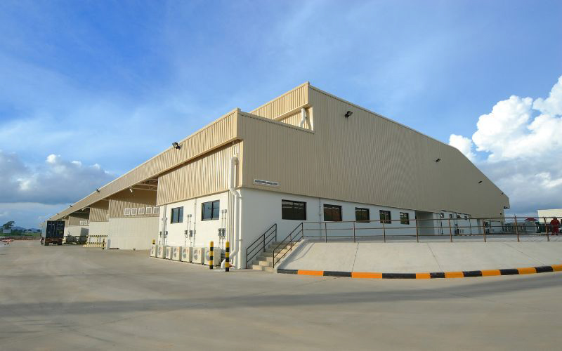 Factory combined with warehouse for rent