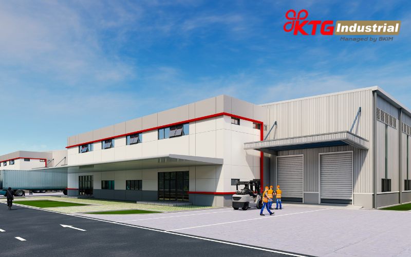 a pre-built factory of KTG Industrial