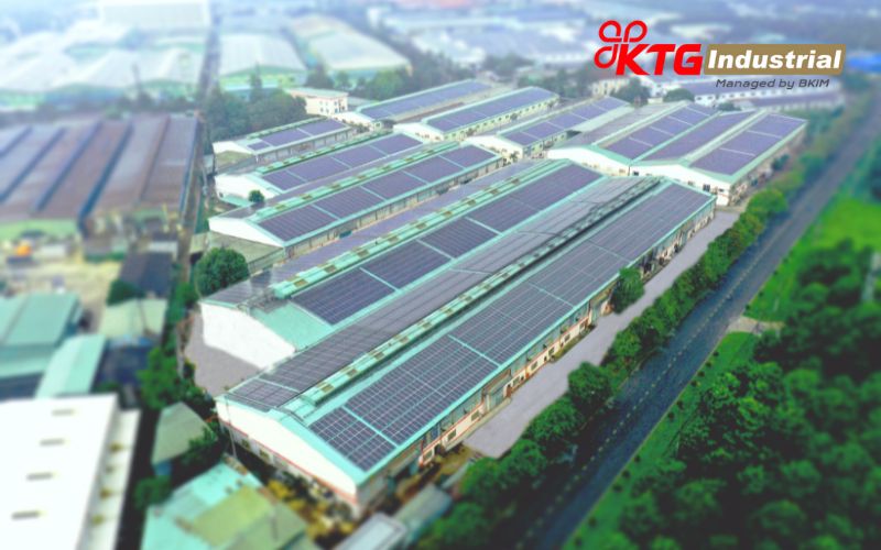 KTG's completed factories seen from above