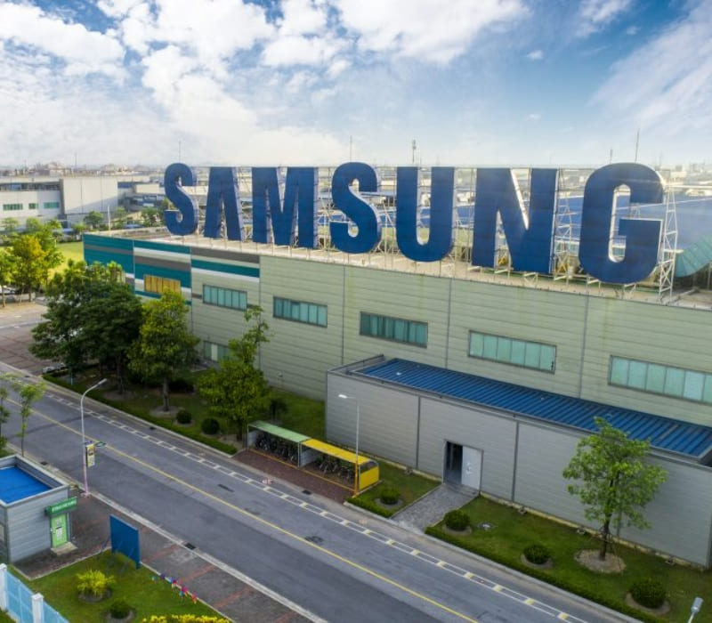 Samsung factory in Vietnam