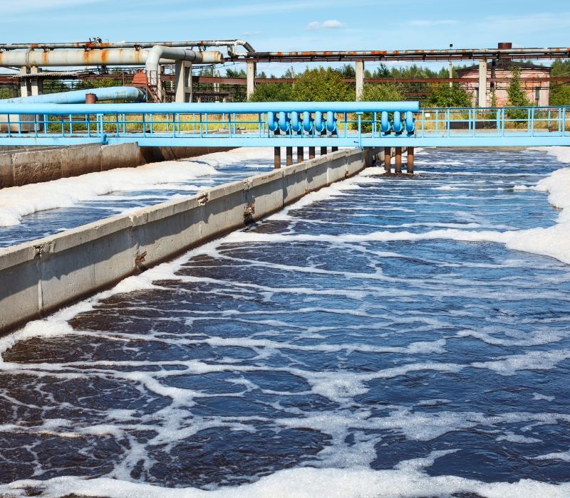 Factory wastewater treatment system
