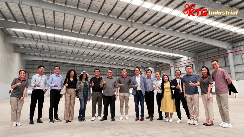Kiểm tra hiện trường của nhân sự KTG Industrial