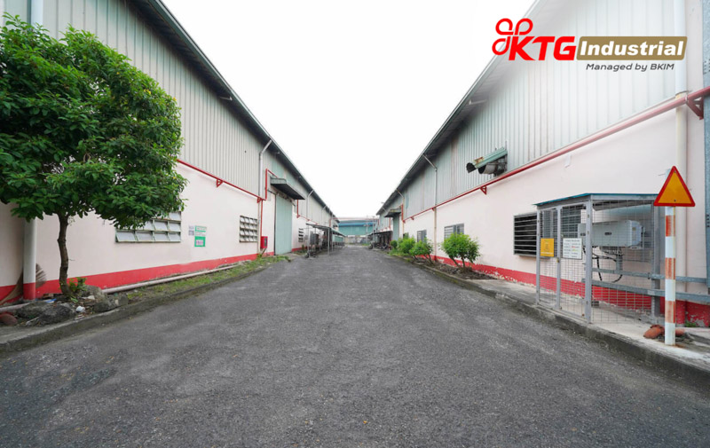 Internal road system of KTG Industrial
